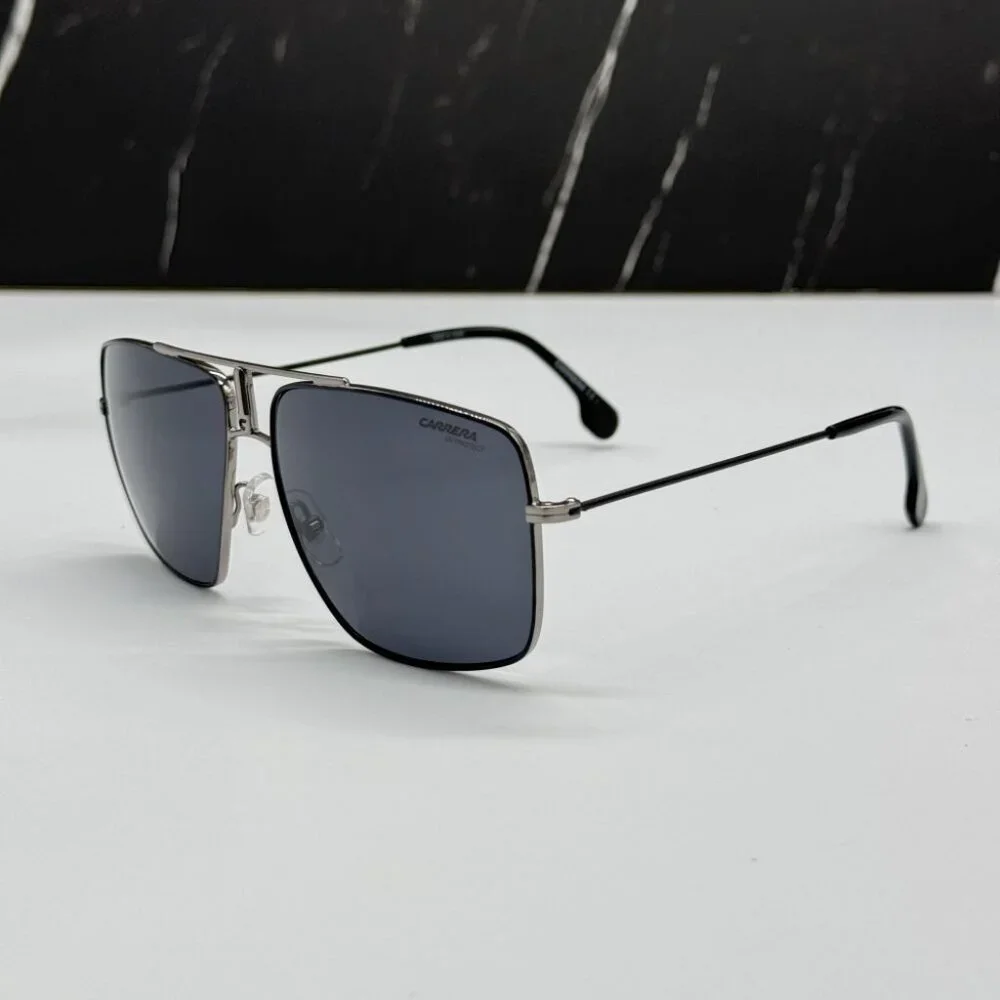 NEW CARRERA 1006/S 0TI7 SUNGLASSES MEN AVIATOR BLACK EYEWEAR